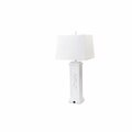 Homeroots 32 x 14 x 12 in. White Seahorse Shutter Base Table Lamps 397247
